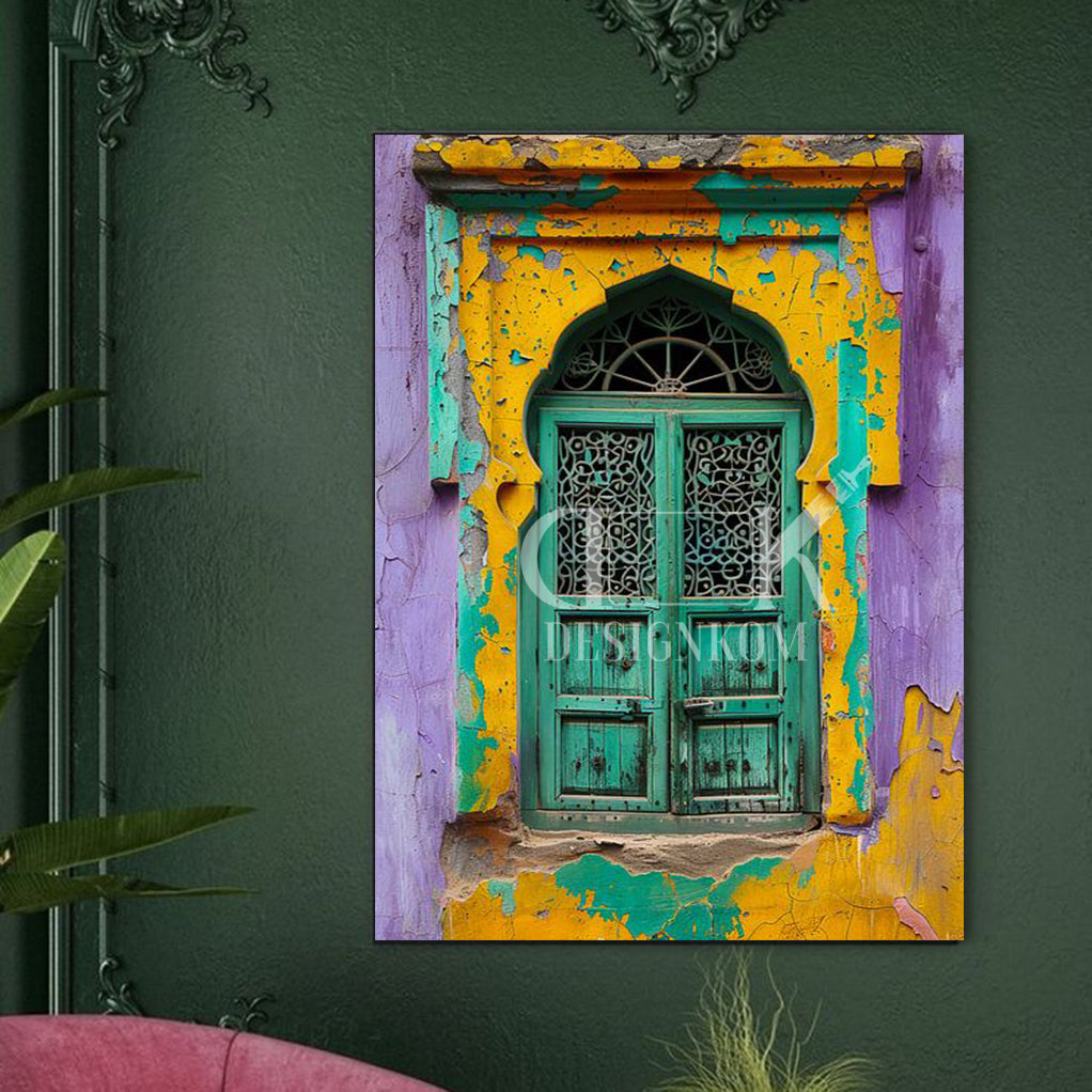 Colorful Moroccan Door