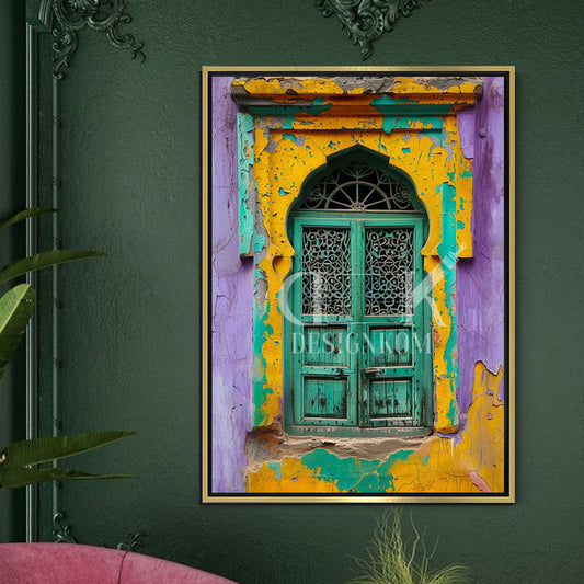Colorful Moroccan Door