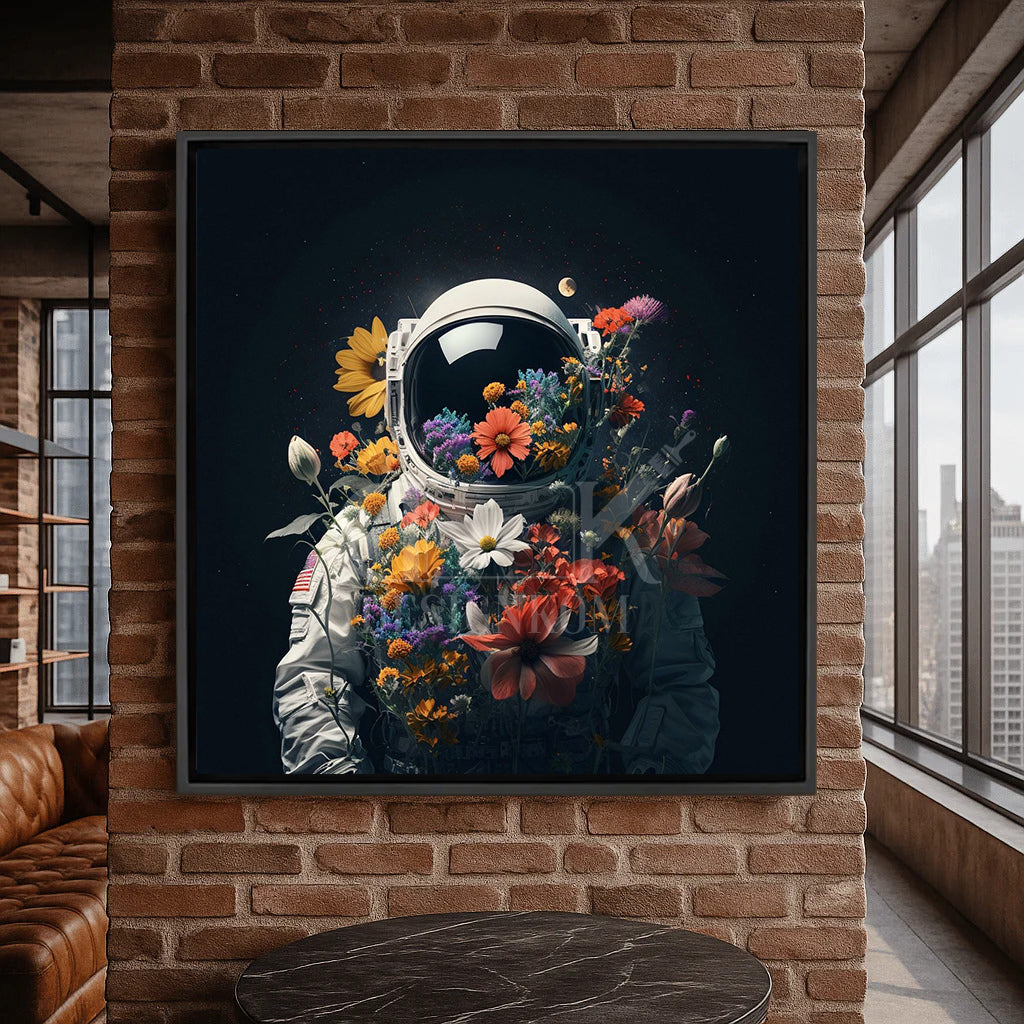 Astronaut Floral