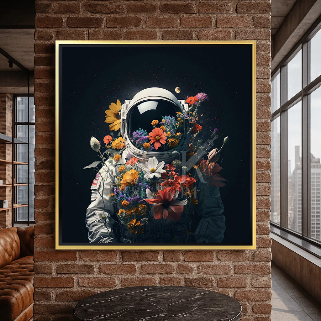 Astronaut Floral