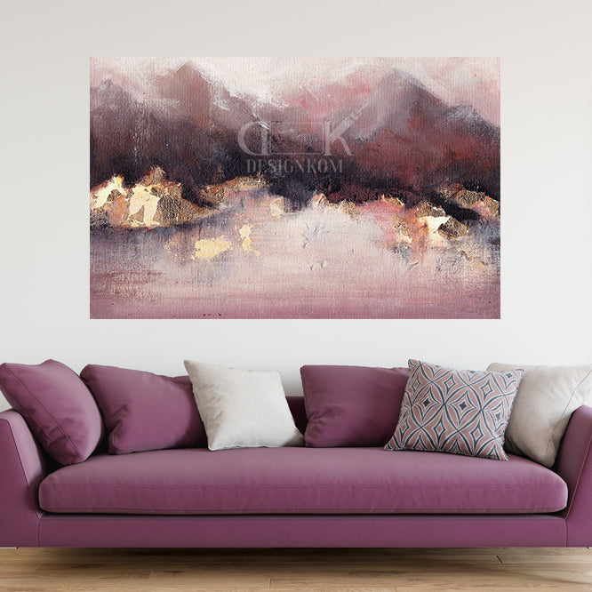 abstract pinky landscape