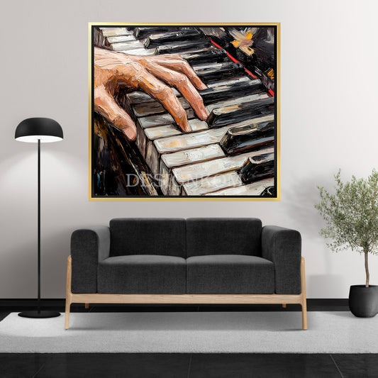 Drummer in Action – Musical Art (Copy)
