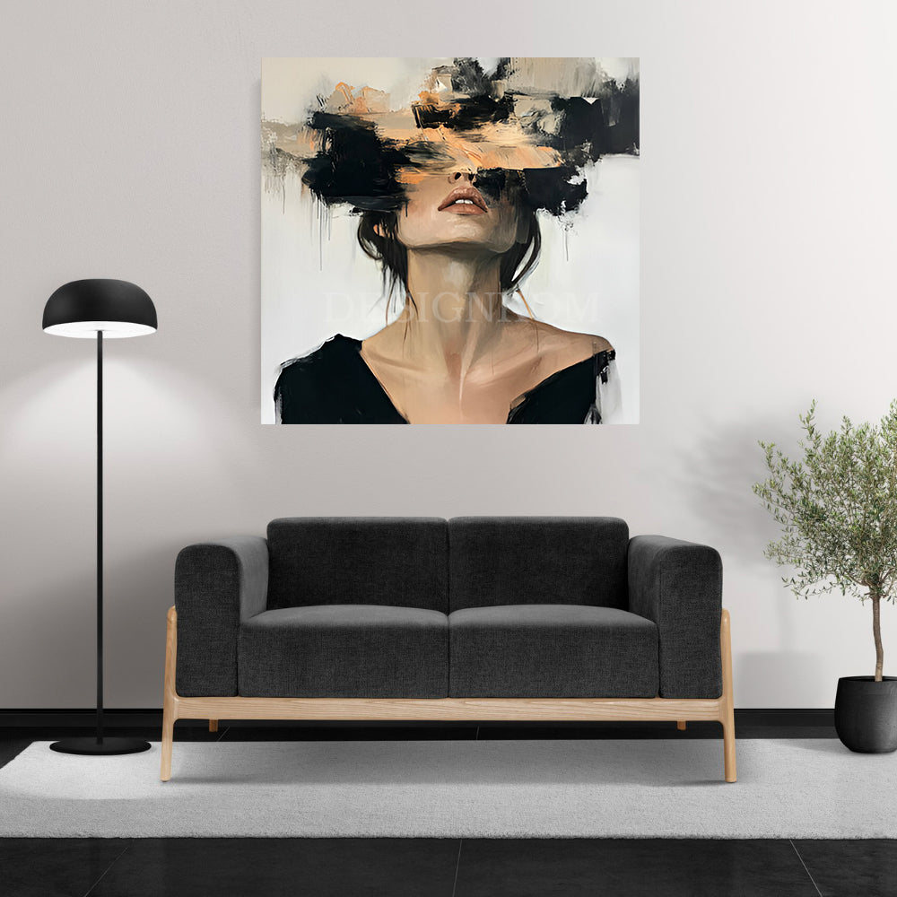 Abstract Dreamy Woman