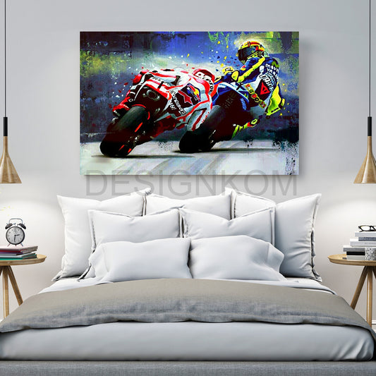 Valentino Rossi biker