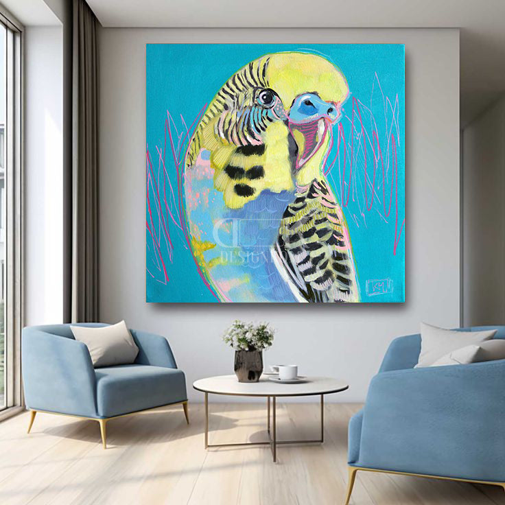 Parakeet art