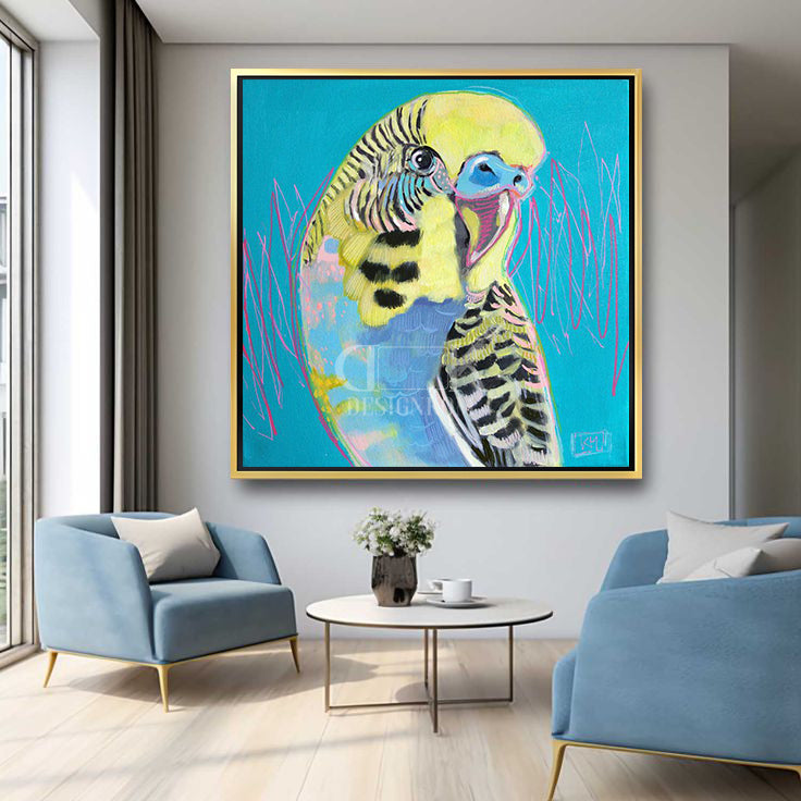 Parakeet art