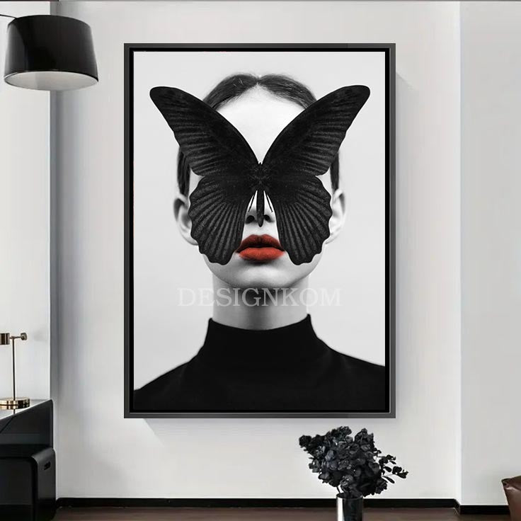 butterfly face feeling