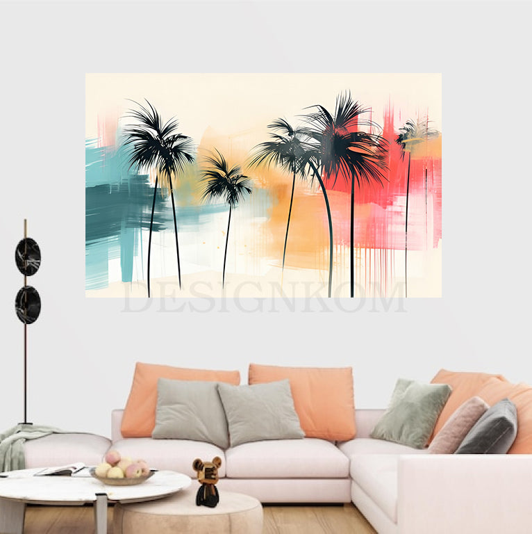 palms colors tropical