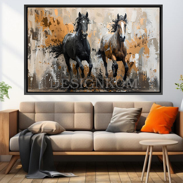 horses couple
