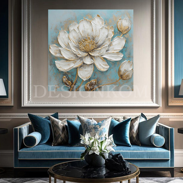 White Lotus Flower