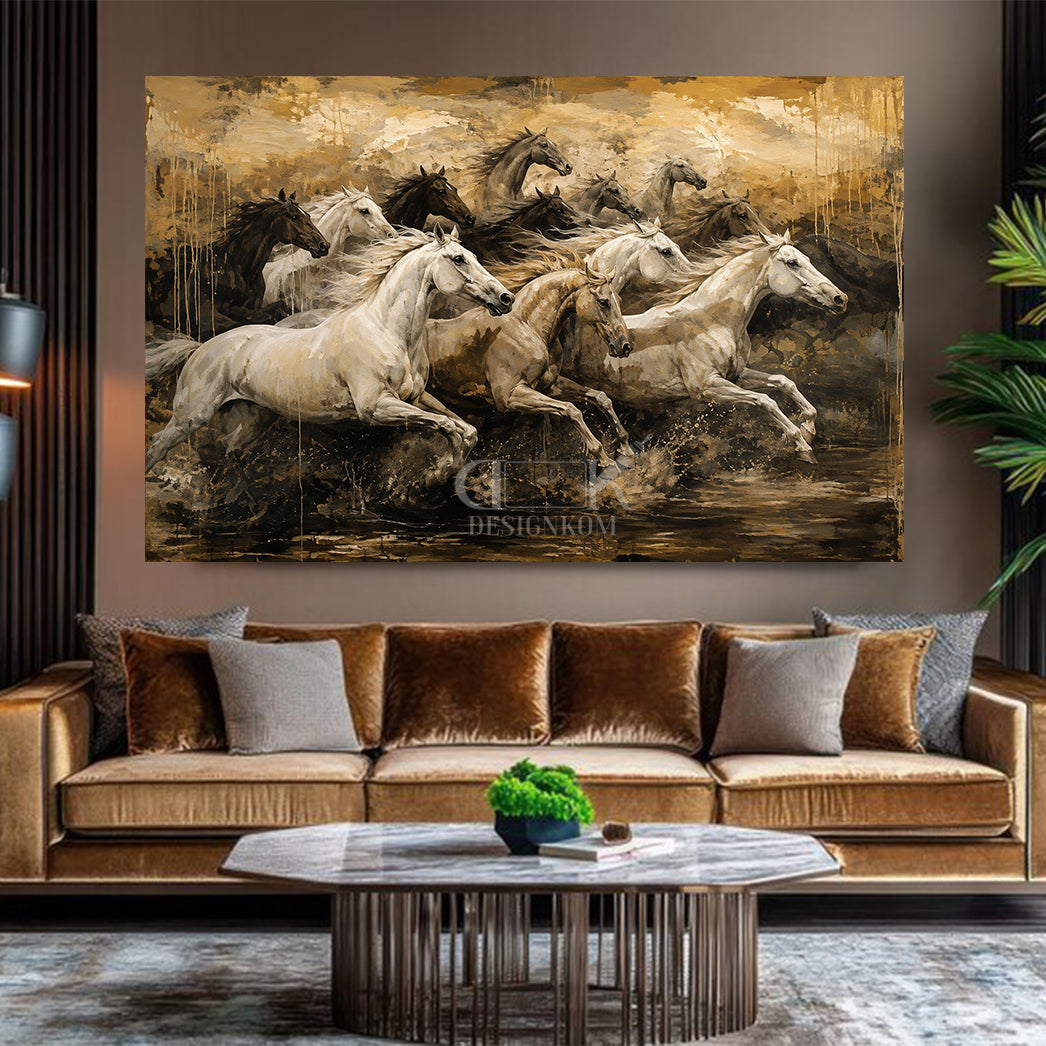 Horses at a Gallop