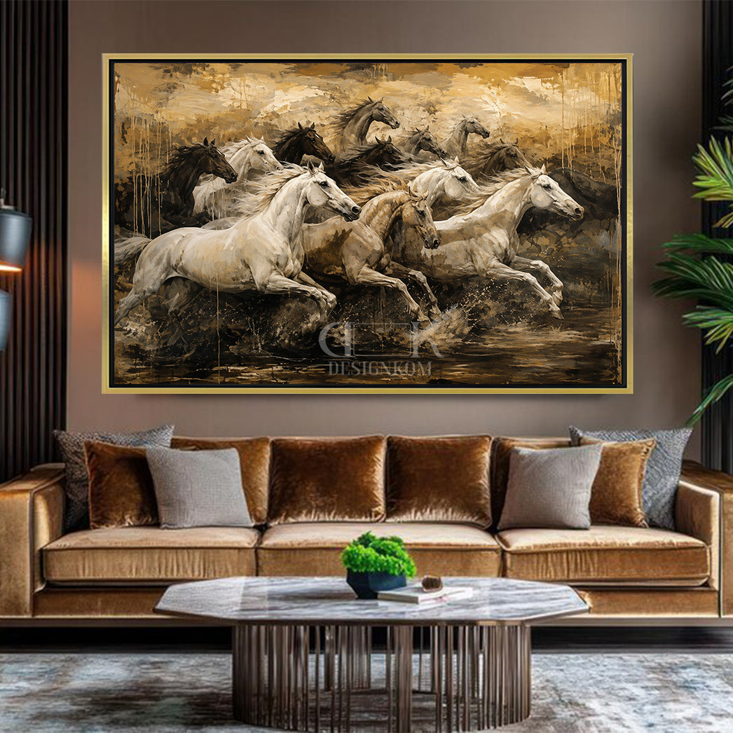 Horses at a Gallop