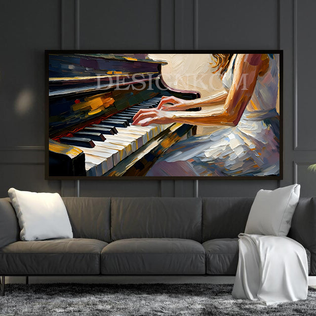 Woman at the Piano