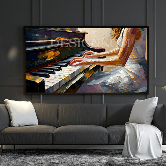 Woman at the Piano