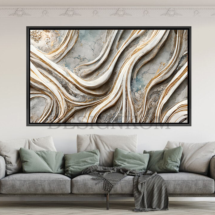 abstract mineral veins