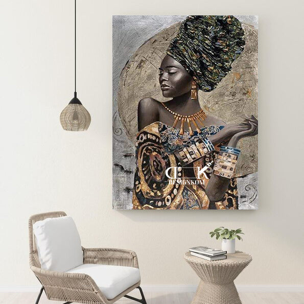 ethnic african woman