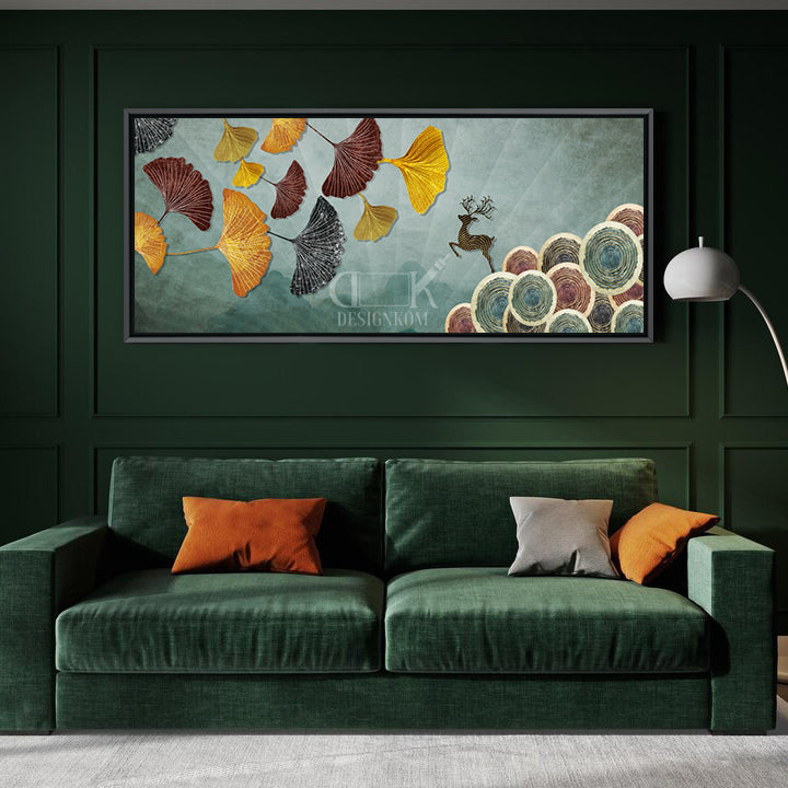 Ginkgo leaves