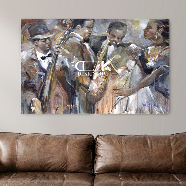 intimate music scene