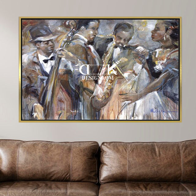 intimate music scene