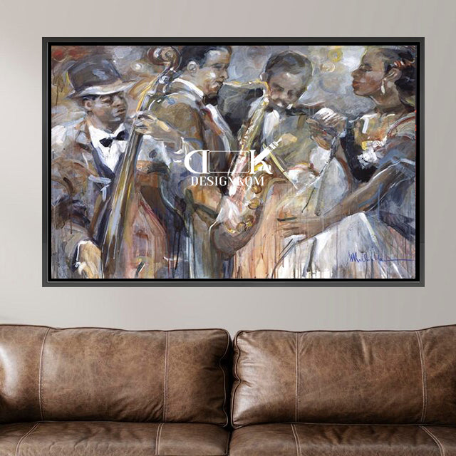 intimate music scene