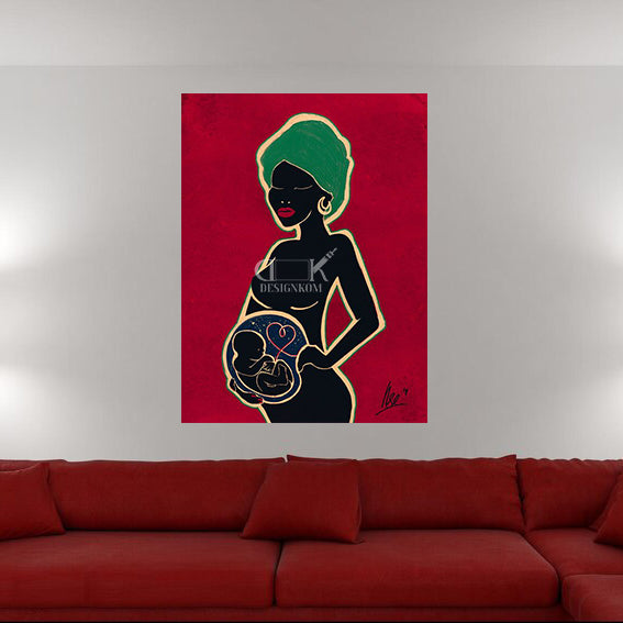 pregnant  art love