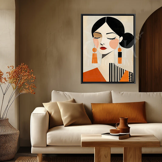 Minimalist woman